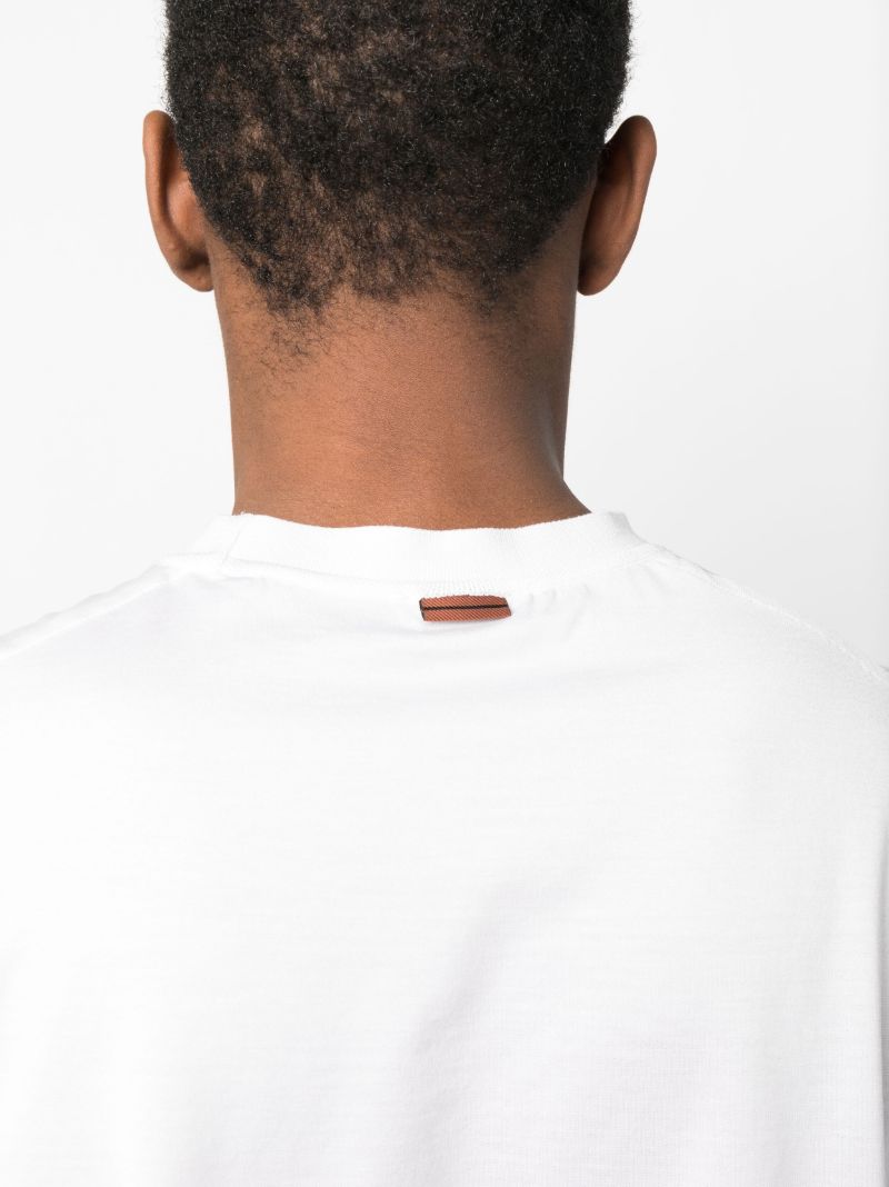 White Crew-neck T-shirt