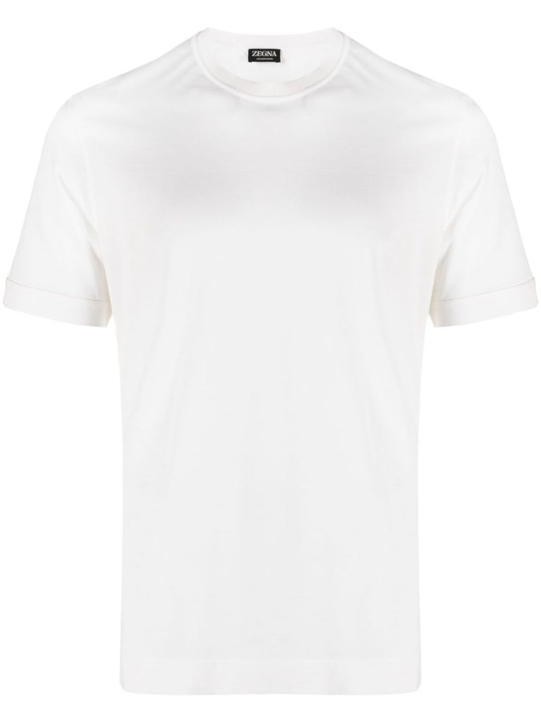 White Crew-neck T-shirt