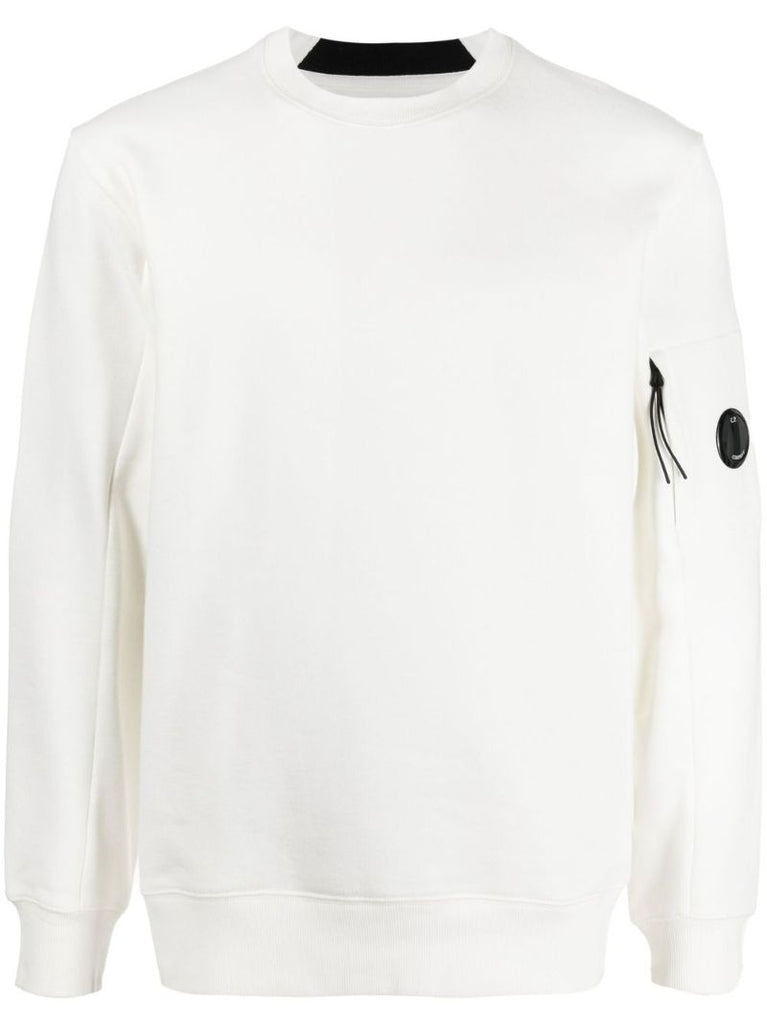Neutral Lens Pocket Cotton Sweatshirt