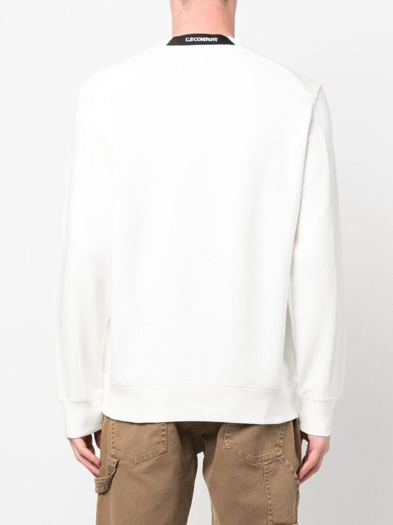Neutral Lens Pocket Cotton Sweatshirt