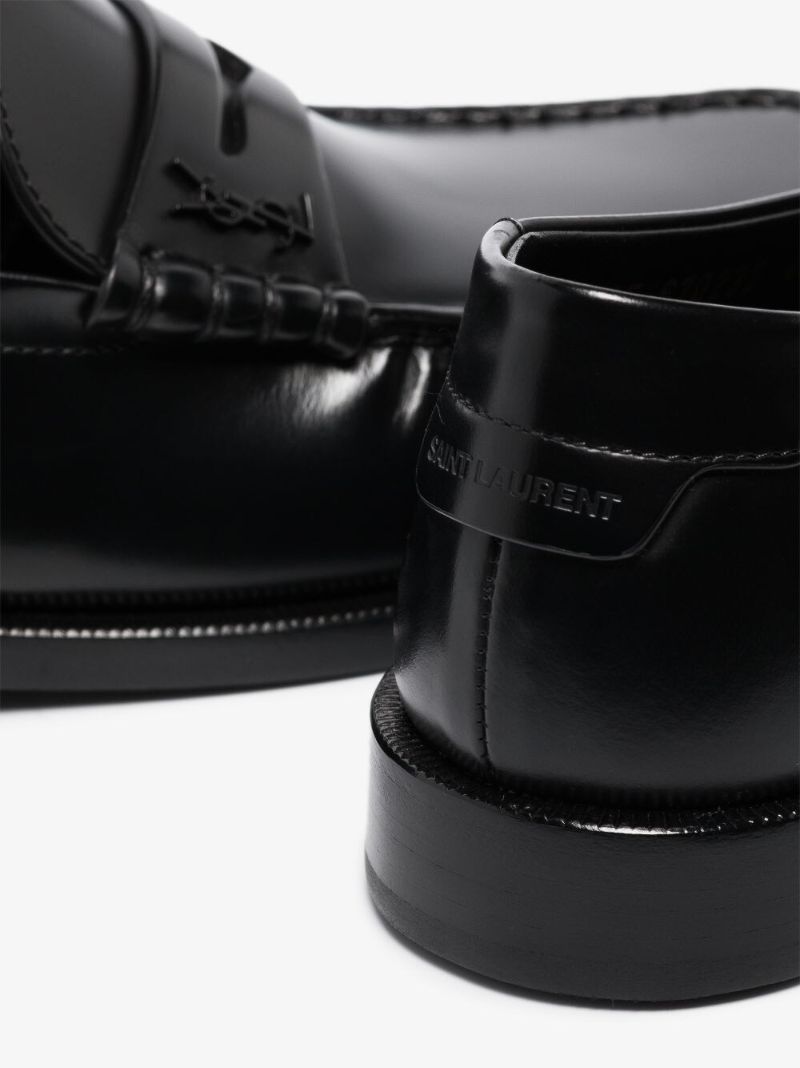Black Le Loafer Patent Leather Loafers