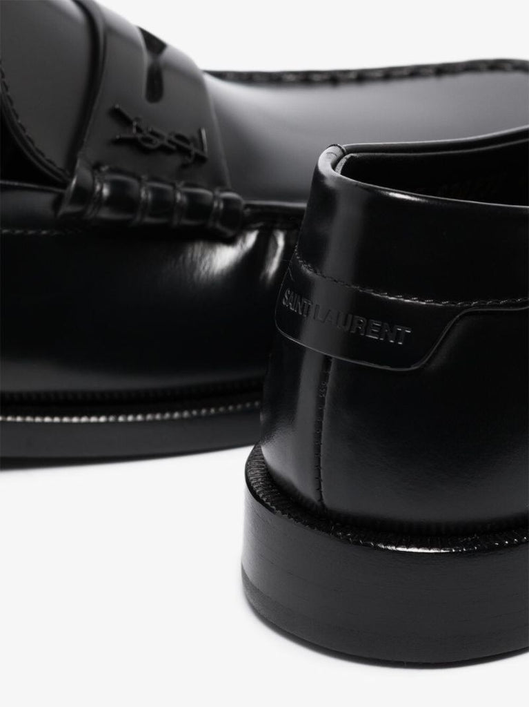 Black Le Loafer Patent Leather Loafers