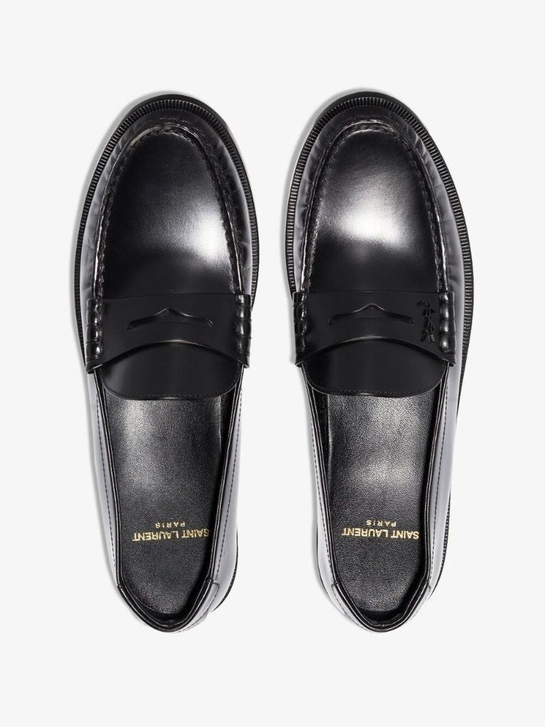 Black Le Loafer Patent Leather Loafers