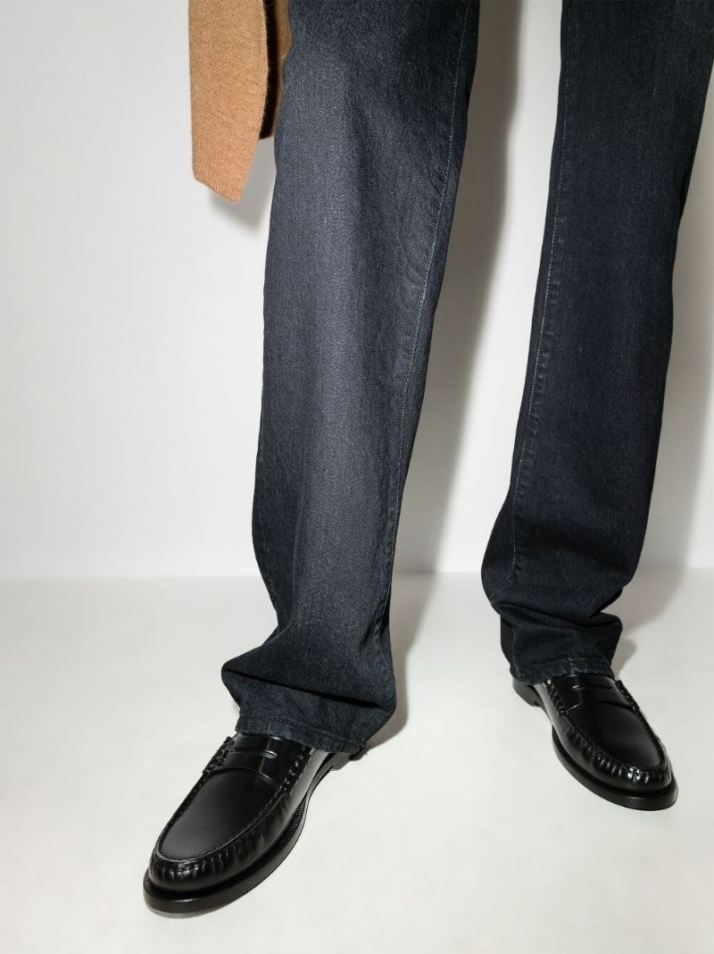 Black Le Loafer Patent Leather Loafers