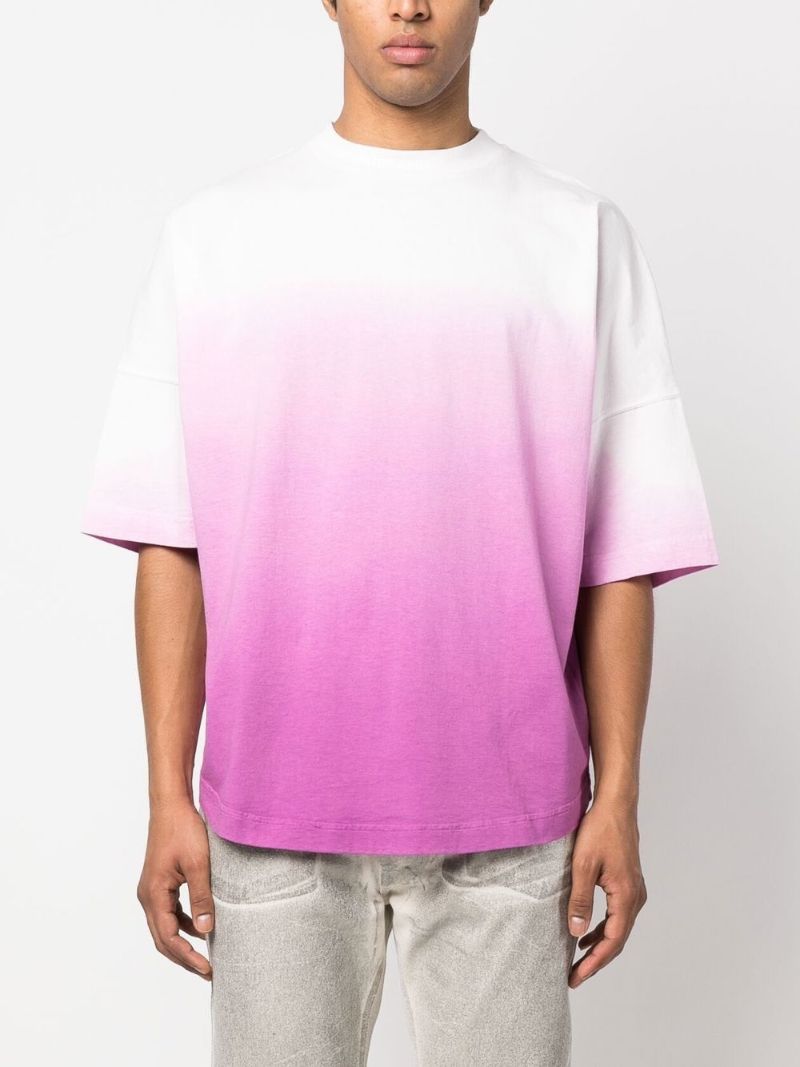Purple and White OmbrÃ_x0083_Â© T-shirt