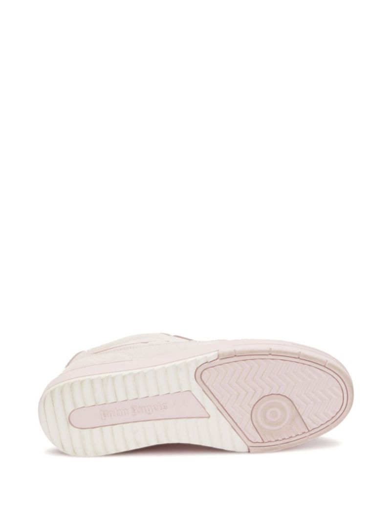 Pink Suede Sneakers