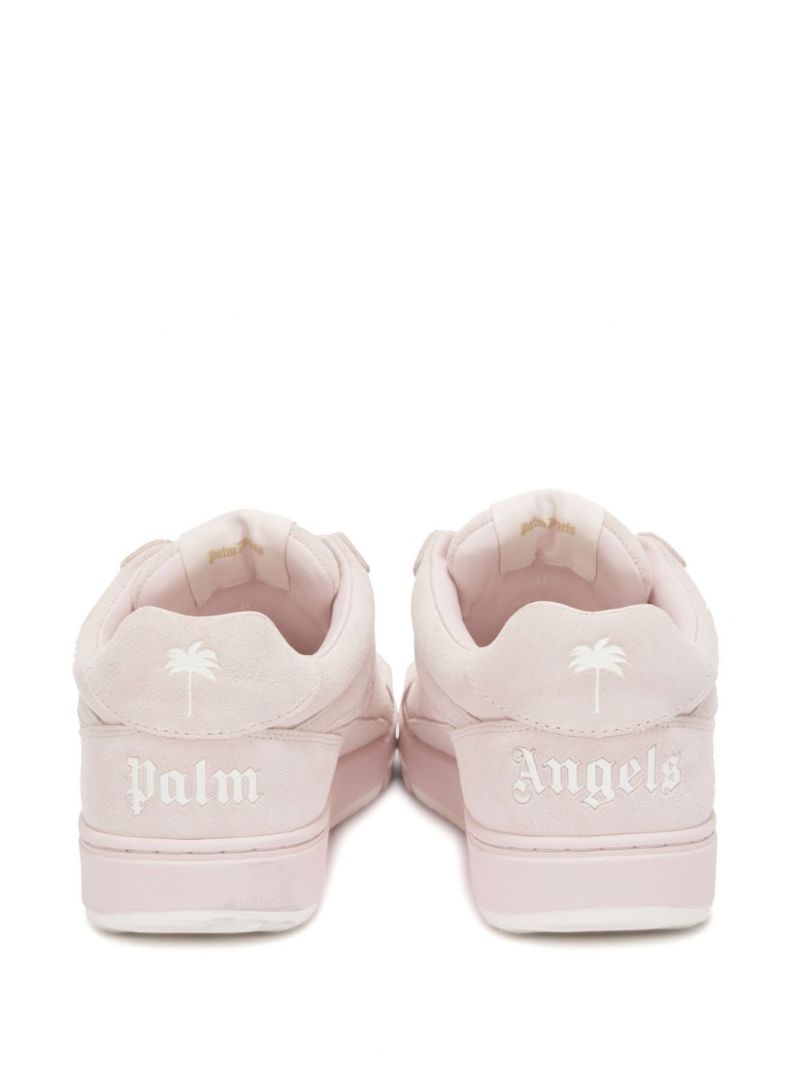Pink Suede Sneakers