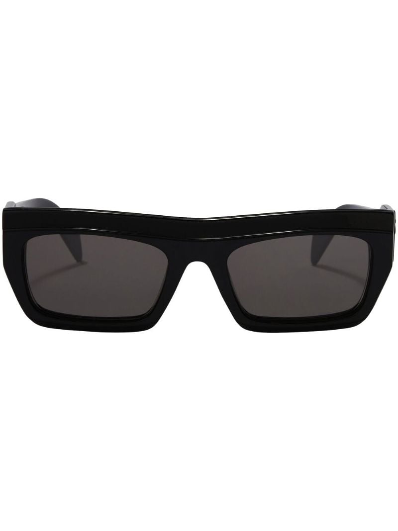 Black Empire Rectangle Sunglasses