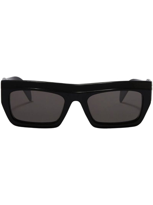 Black Empire Rectangle Sunglasses