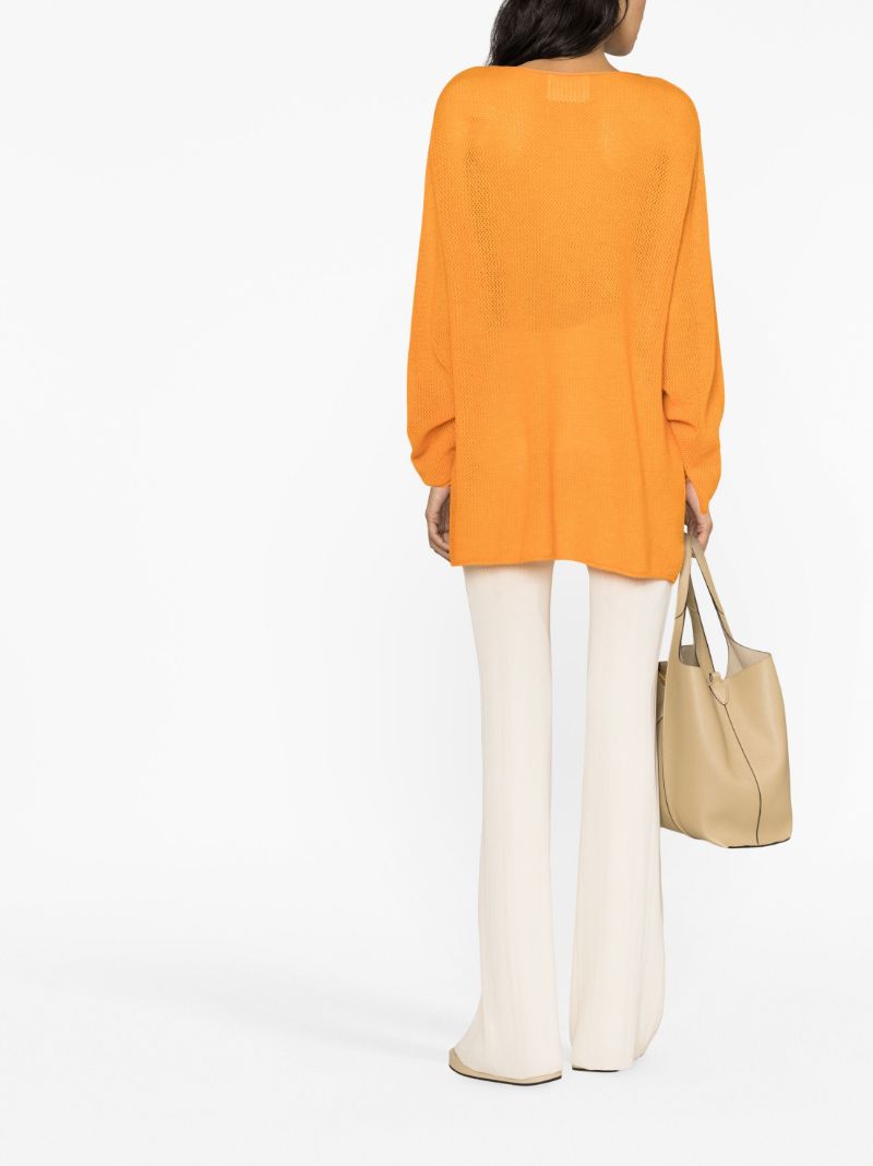 Orange Marie Cashmere Sweater