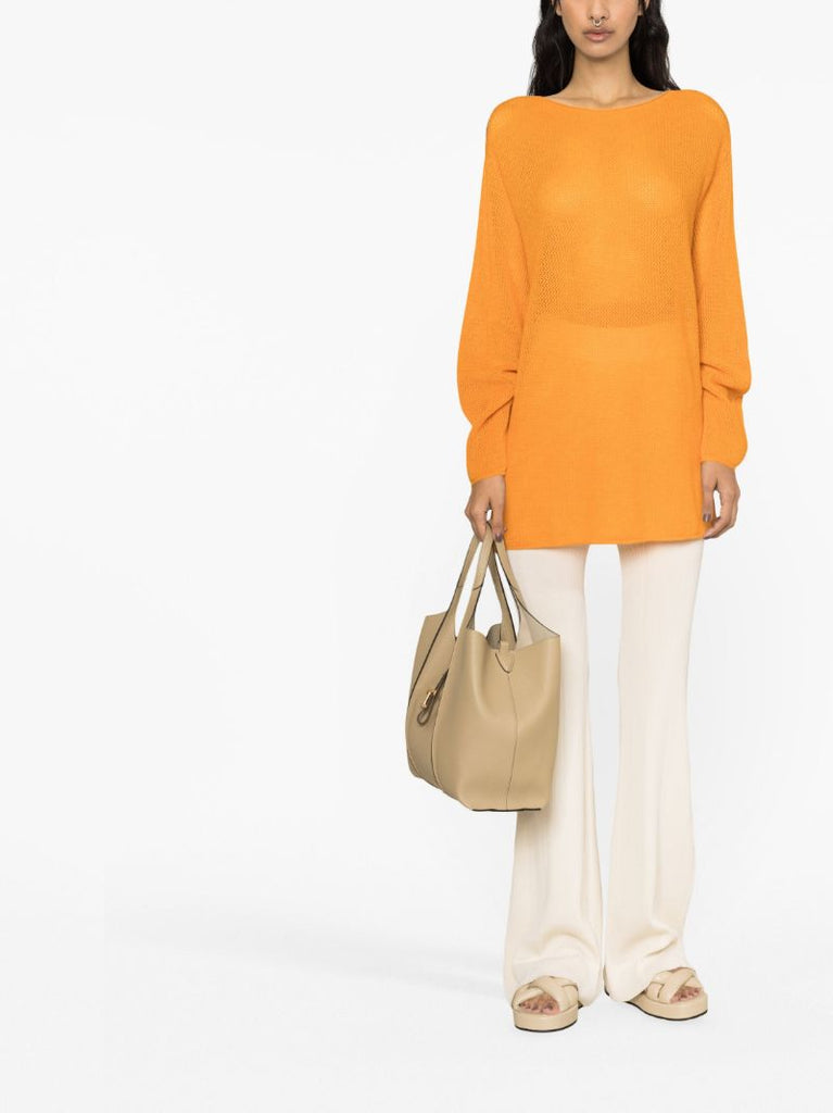 Orange Marie Cashmere Sweater