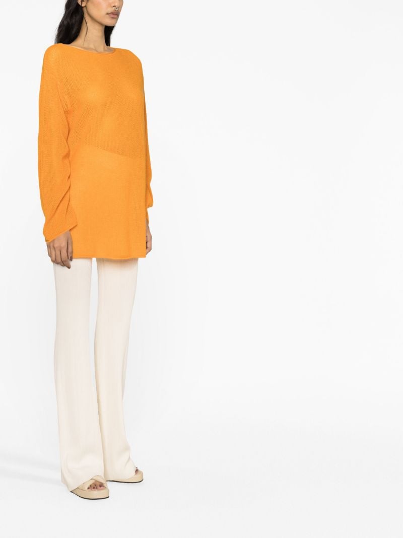 Orange Marie Cashmere Sweater