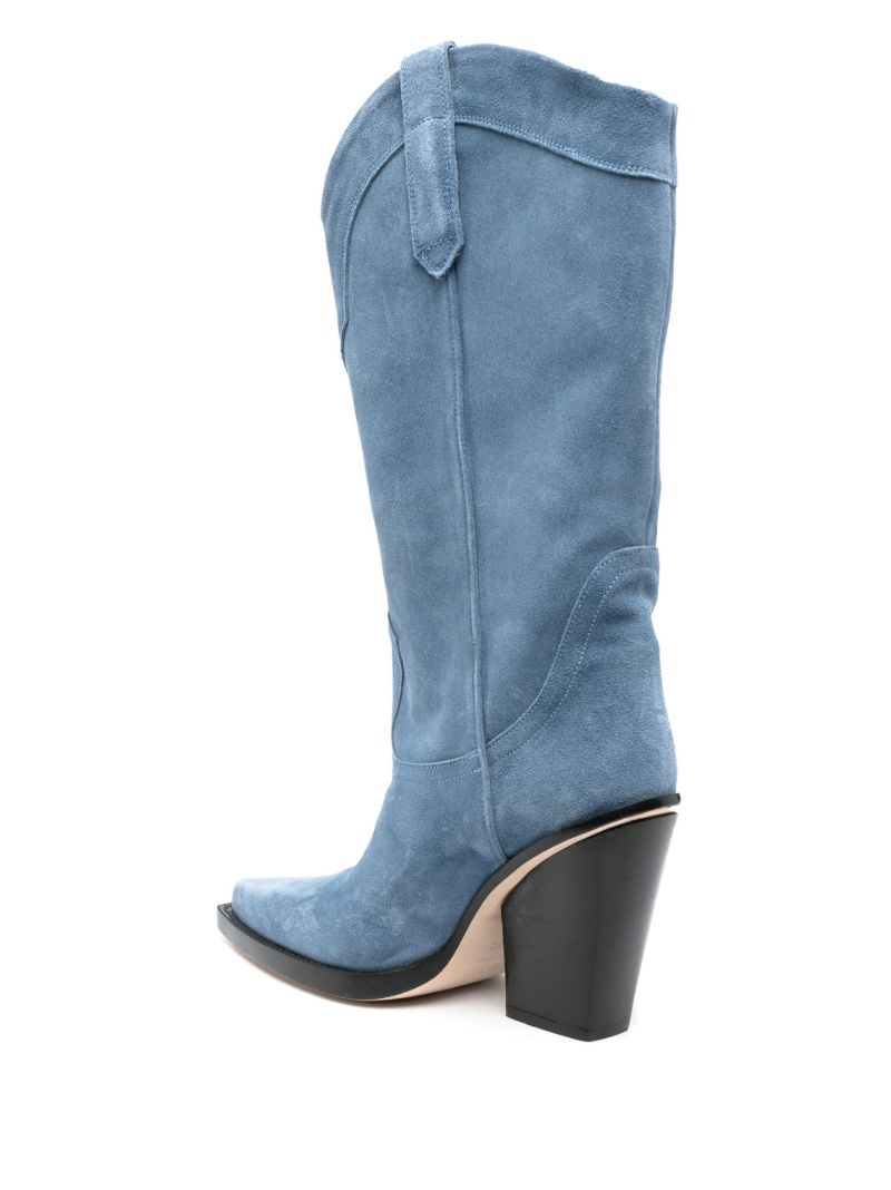 Blue Dakota 120 Suede Western Boots