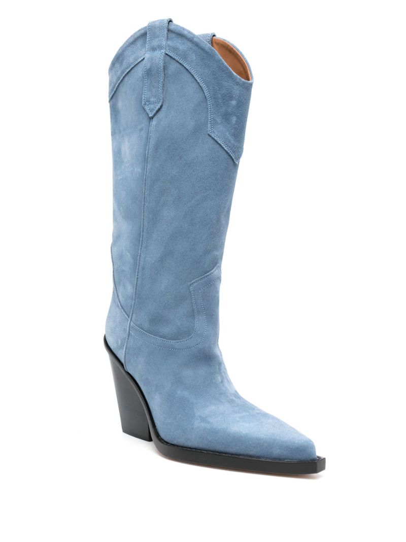 Blue Dakota 120 Suede Western Boots