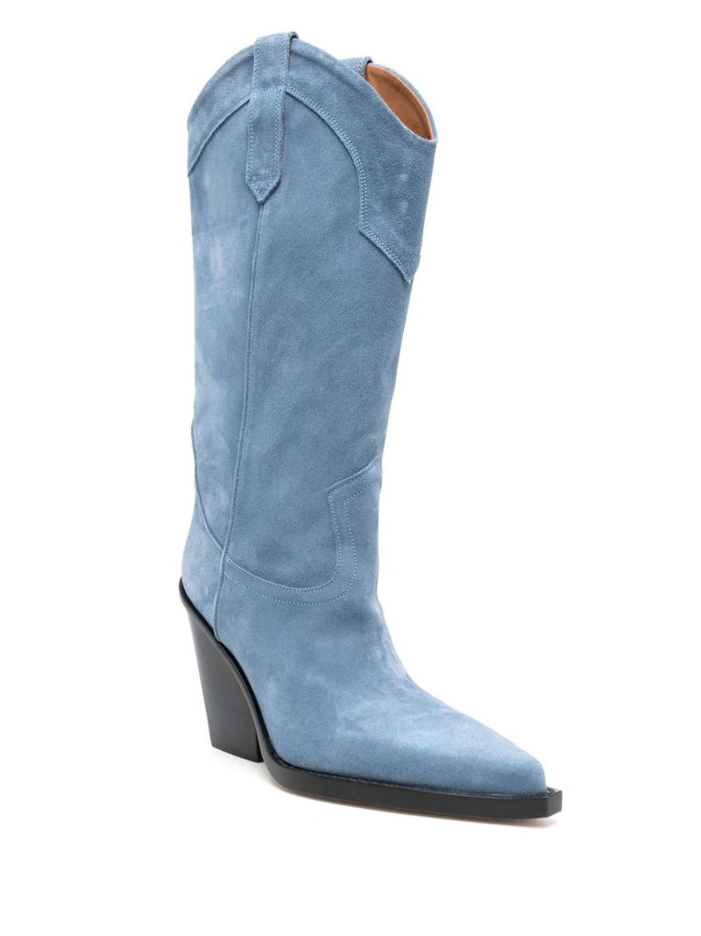 Blue Dakota 120 Suede Western Boots