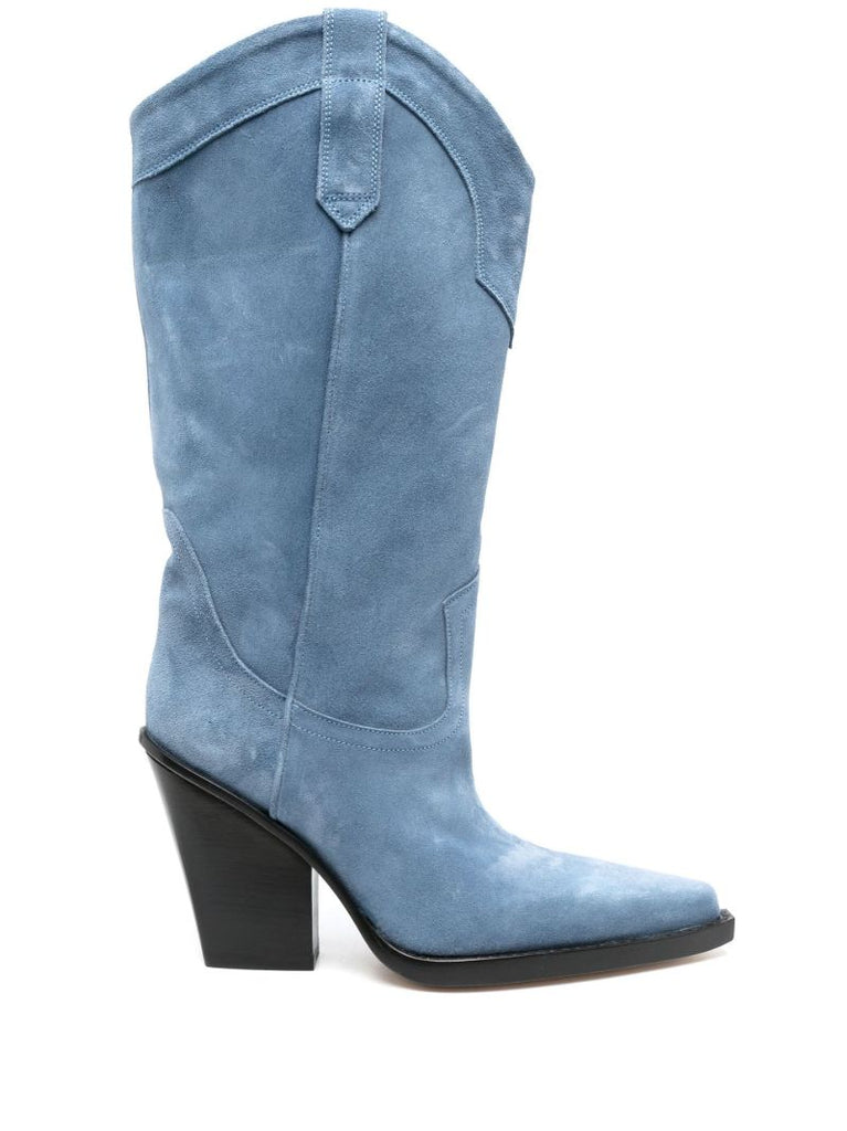 Blue Dakota 120 Suede Western Boots