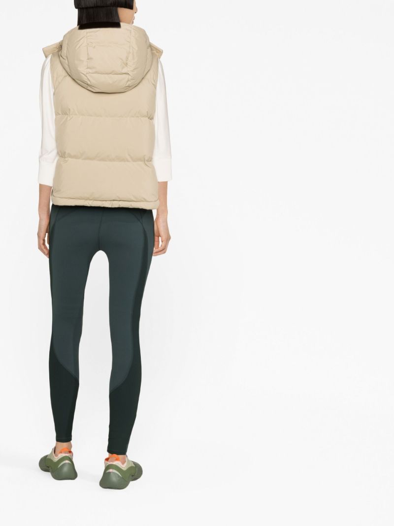 Neutral Wunder Cropped Puffer Gilet