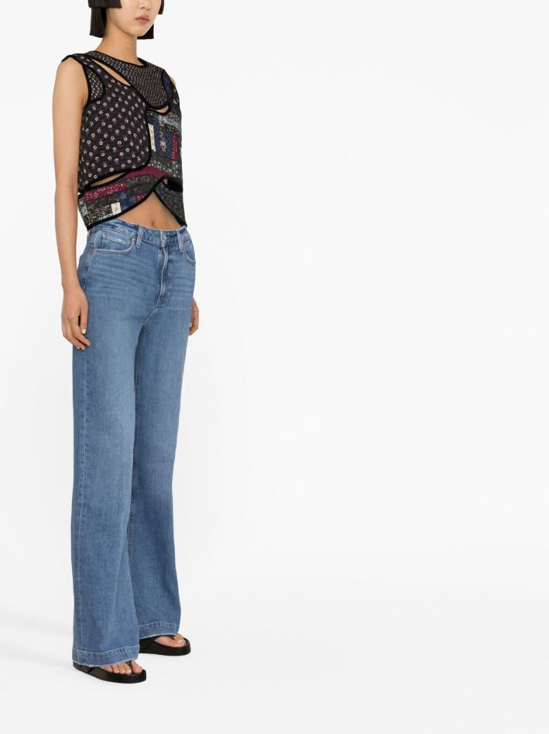 Blue Leenah Flared Jeans