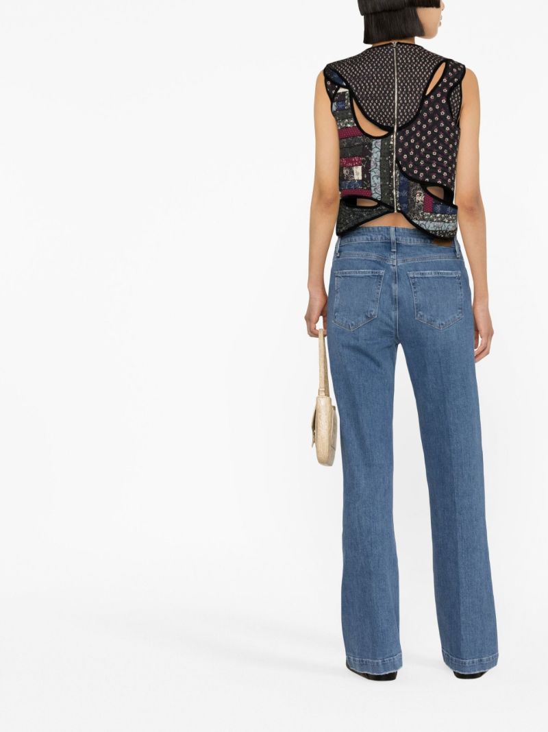 Blue Leenah Flared Jeans
