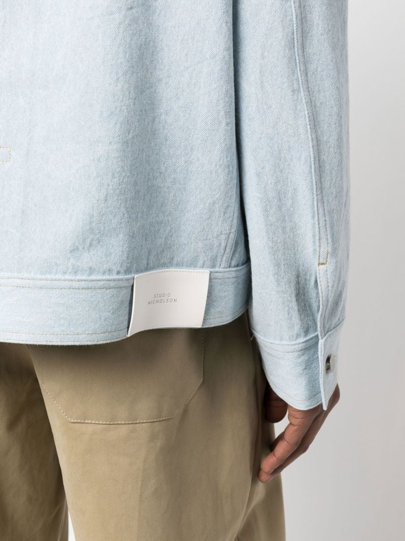 Blue Lazar Cotton Shirt