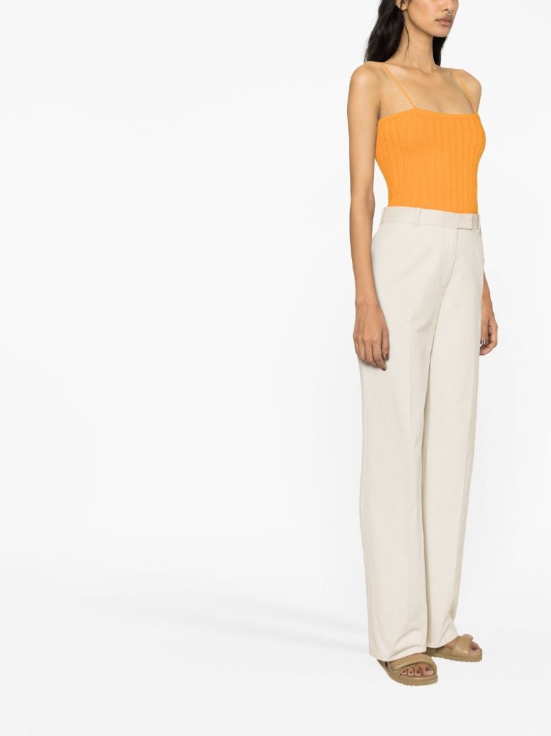 Orange Barbro Knitted Top