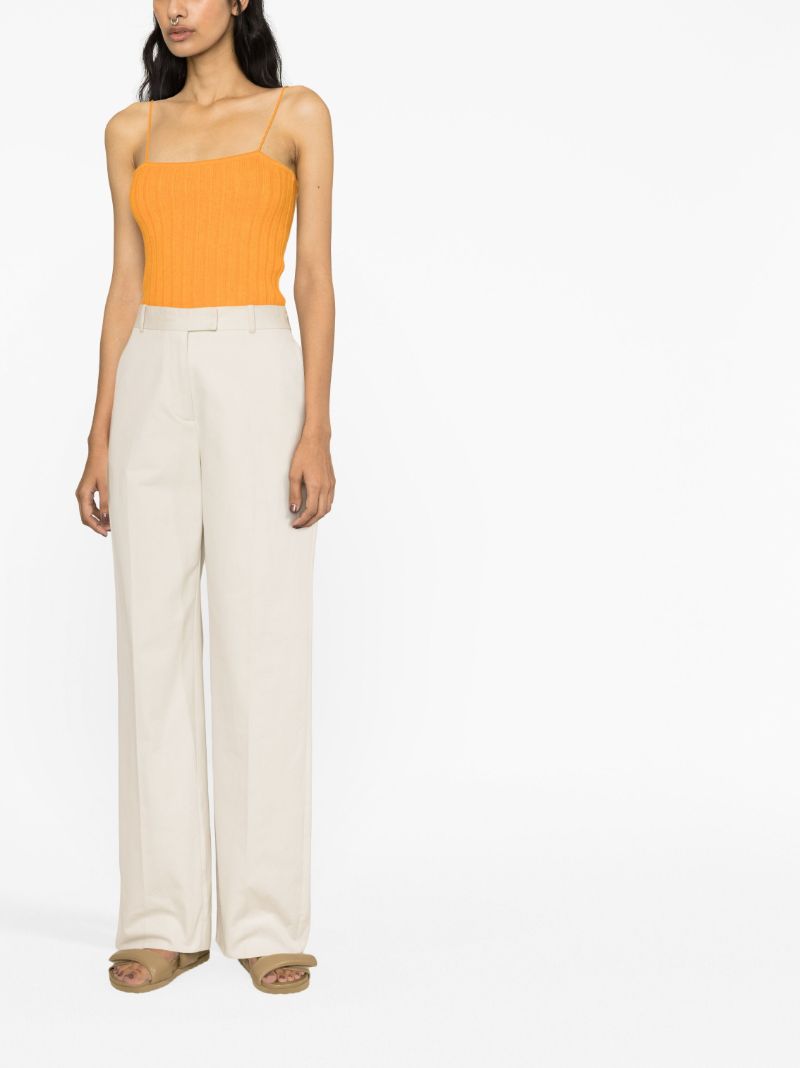 Orange Barbro Knitted Top