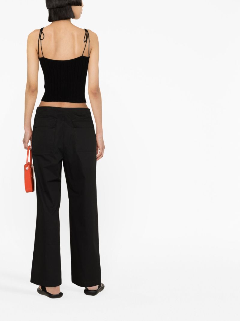 Black Barbro Knitted Camisole Top