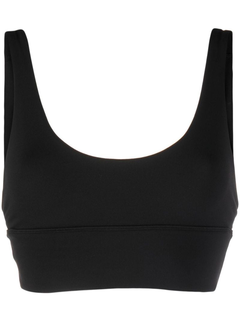Black Align Reversible Yoga Sports Bra