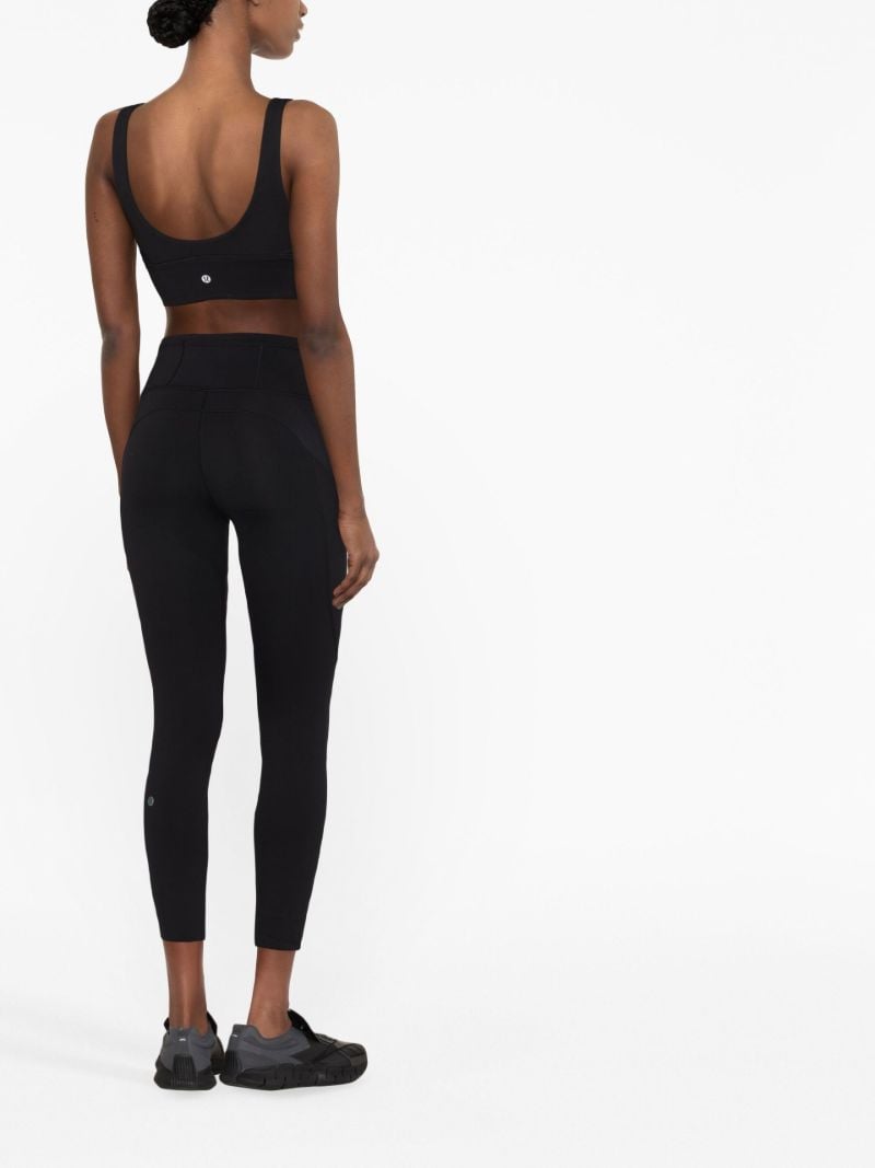 Black Align Reversible Yoga Sports Bra