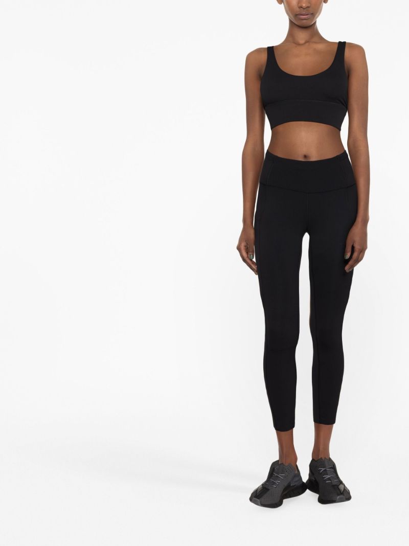 Black Align Reversible Yoga Sports Bra