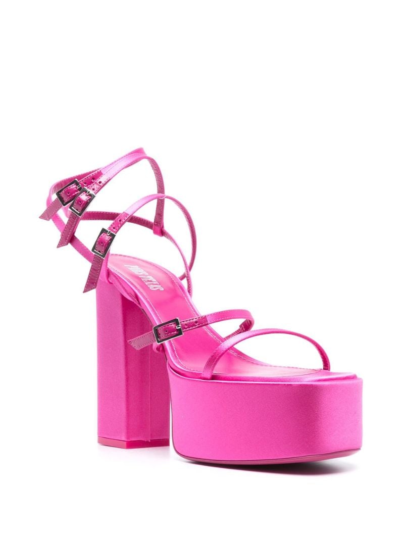 Pink Jessica 130 Platform Sandals