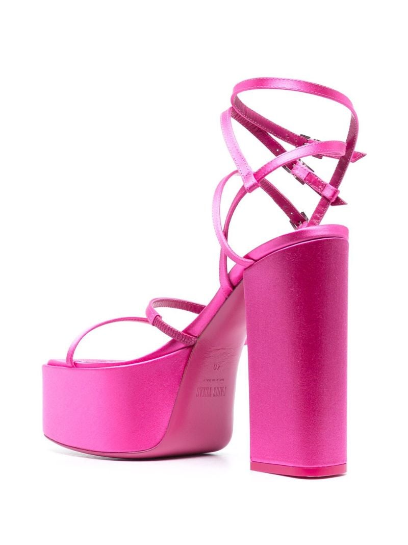 Pink Jessica 130 Platform Sandals