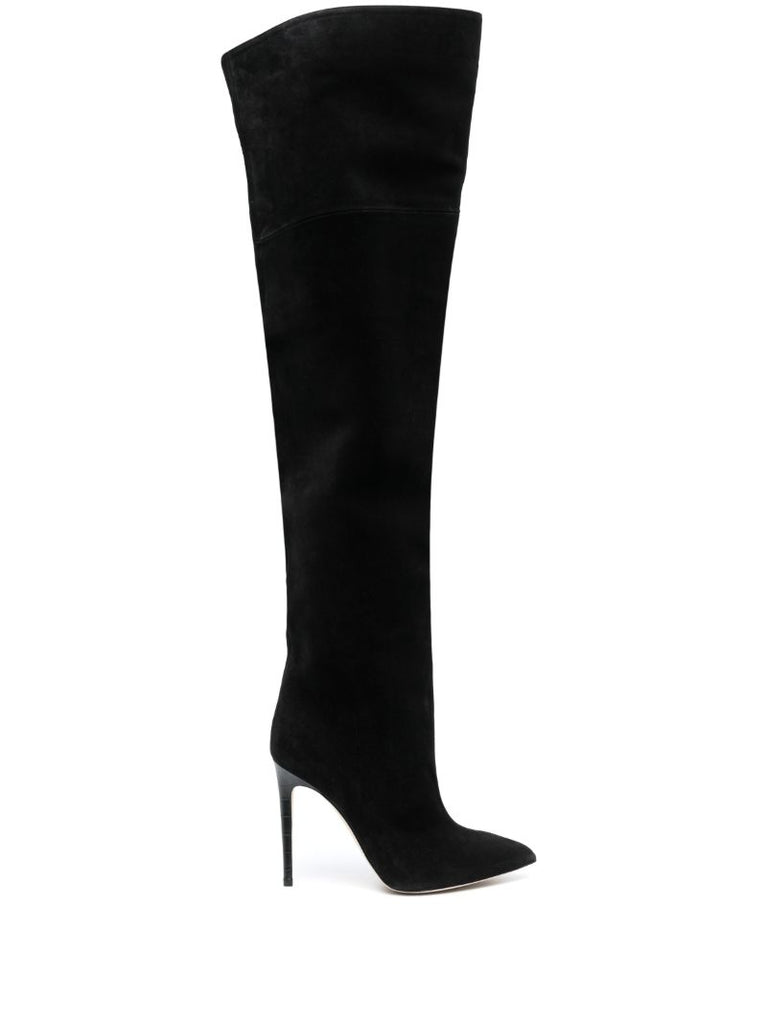 Black Stiletto 105 Over-the-knee Boots