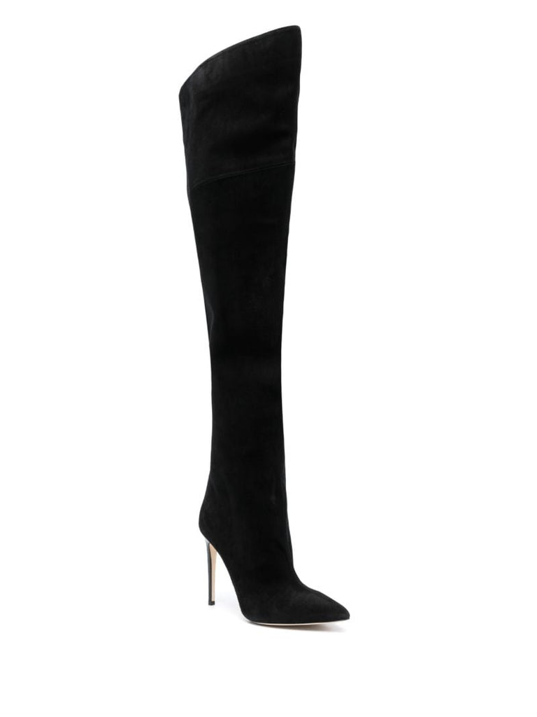 Black Stiletto 105 Over-the-knee Boots