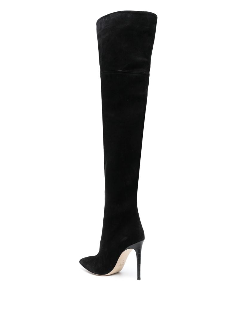 Black Stiletto 105 Over-the-knee Boots