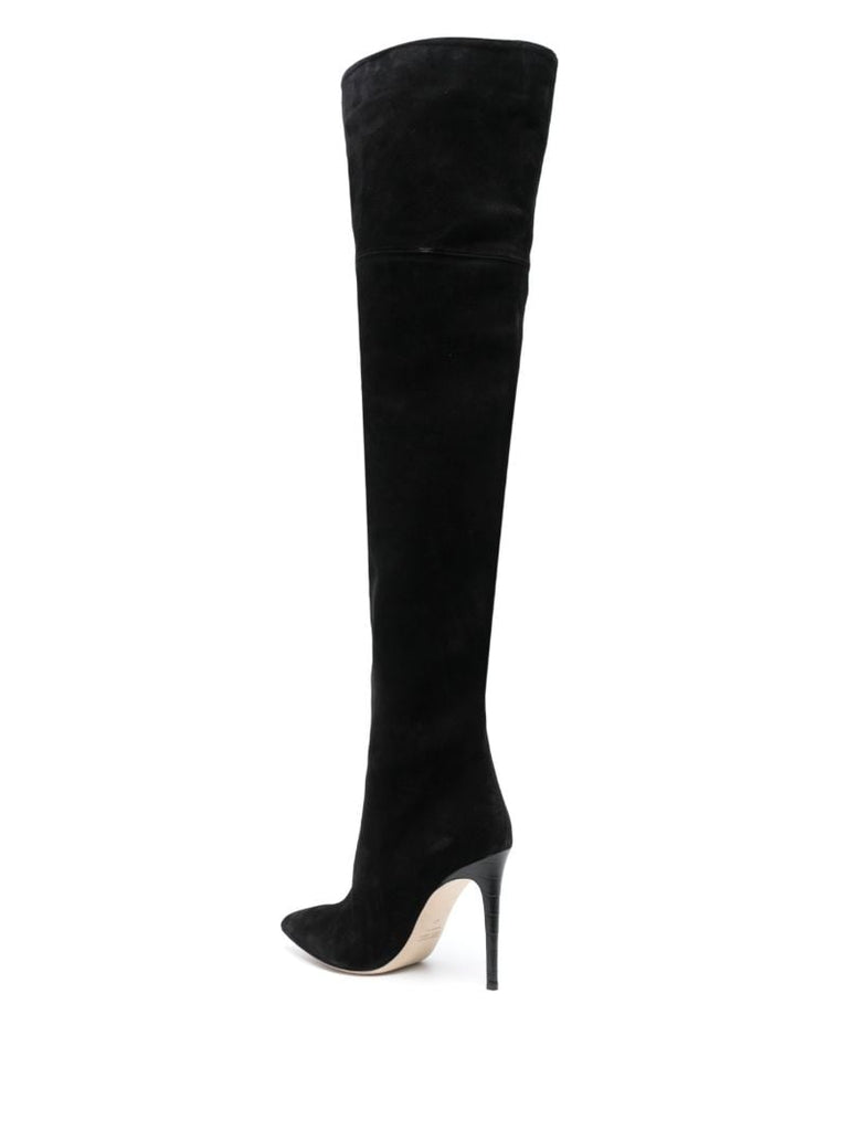 Black Stiletto 105 Over-the-knee Boots