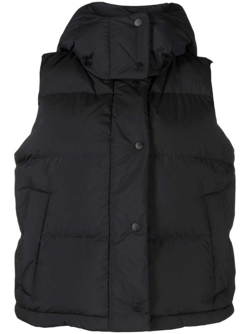 Black Wunder Puff Gilet