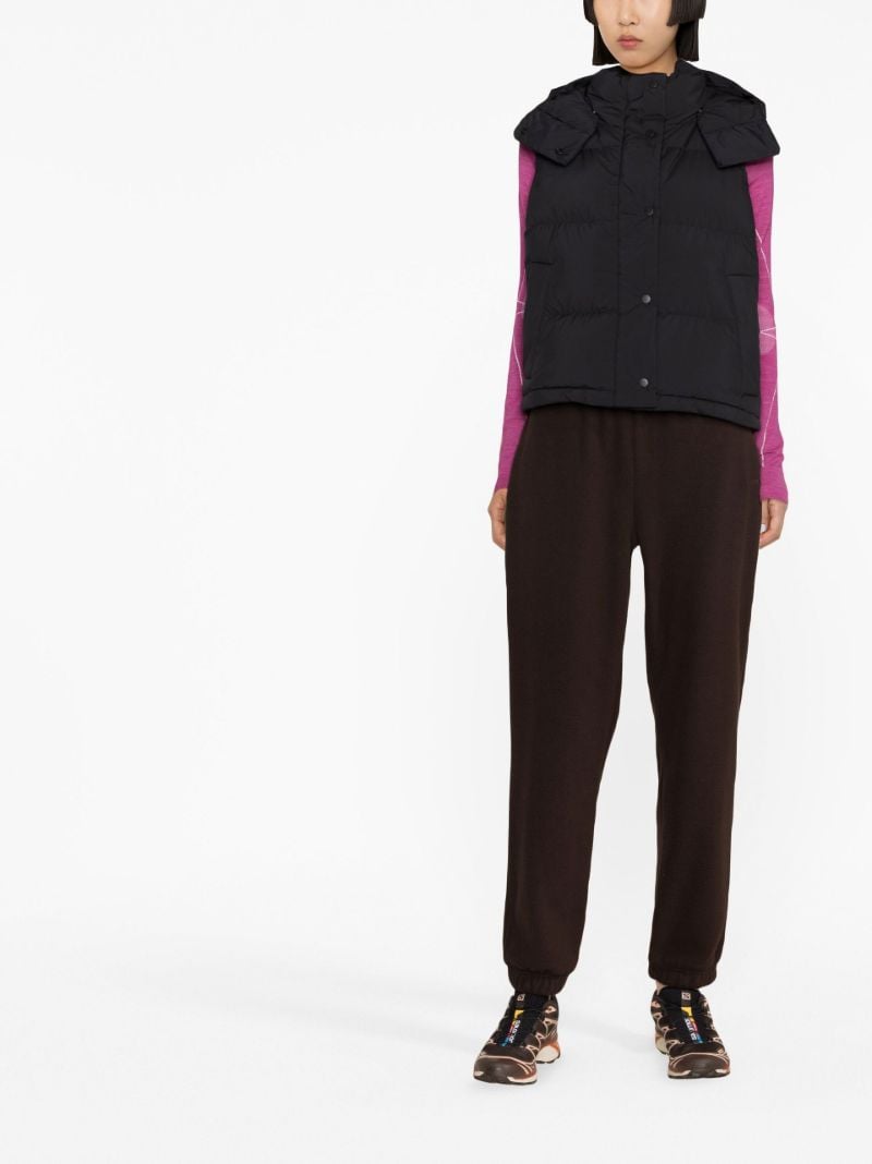 Black Wunder Puff Gilet