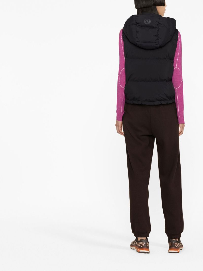 Black Wunder Puff Gilet