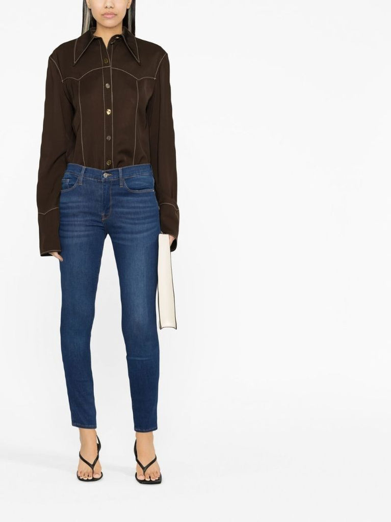 Blue Le Skinny De Jeanne Jeans