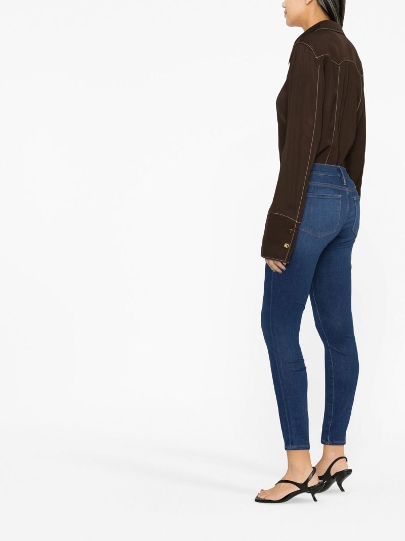 Blue Le Skinny De Jeanne Jeans