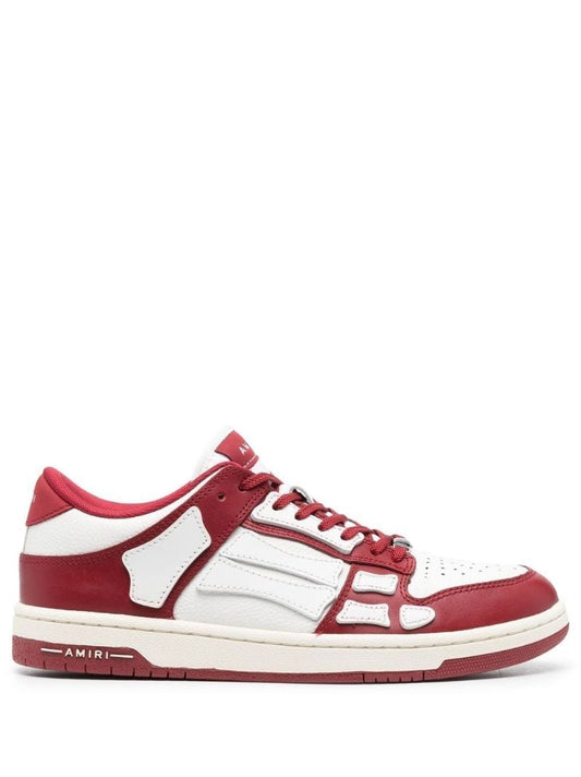 Red Skel Top Panelled Sneakers