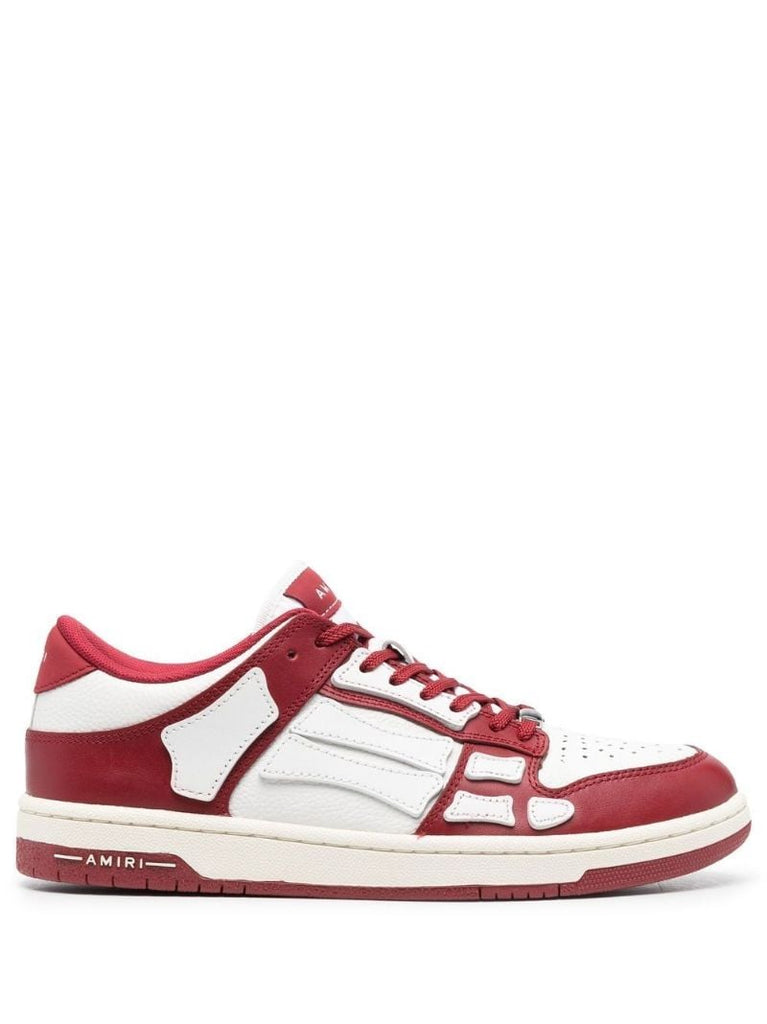 Red Skel Top Panelled Sneakers