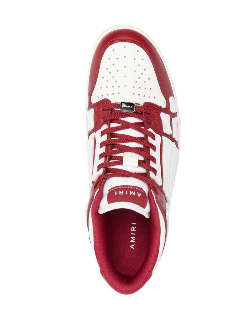Red Skel Top Panelled Sneakers