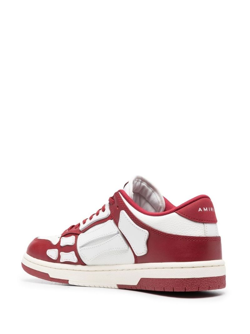 Red Skel Top Panelled Sneakers