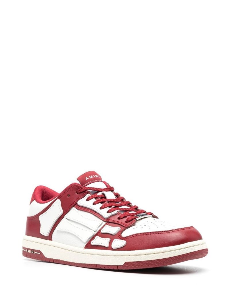 Red Skel Top Panelled Sneakers