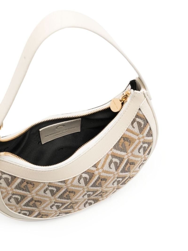 Neutral Moon Diamant Jacquard Shoulder Bag