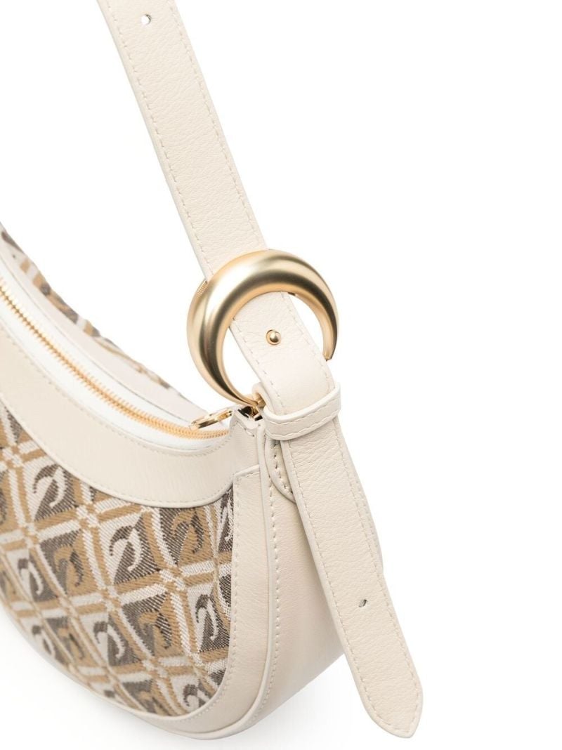 Neutral Moon Diamant Jacquard Shoulder Bag
