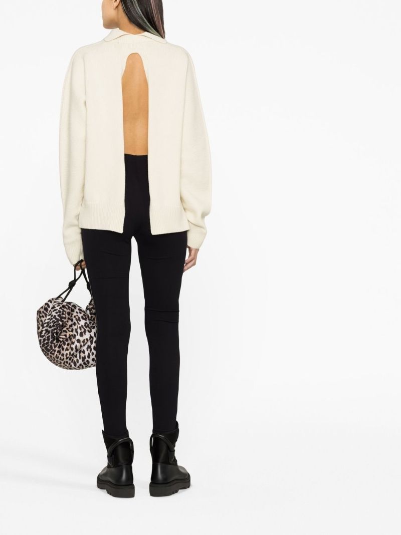Black High Waist Faux Leather Leggings