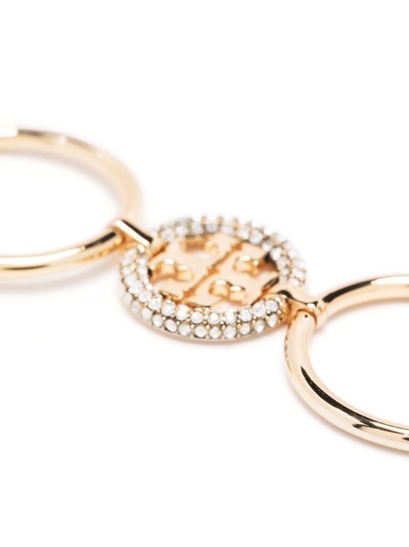 Gold Plated Miller Doube T PavÃ_x0083_Â© Ring